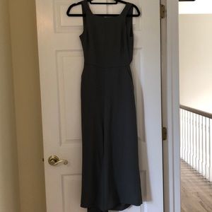 Olive green jumpsuit from Aritzia